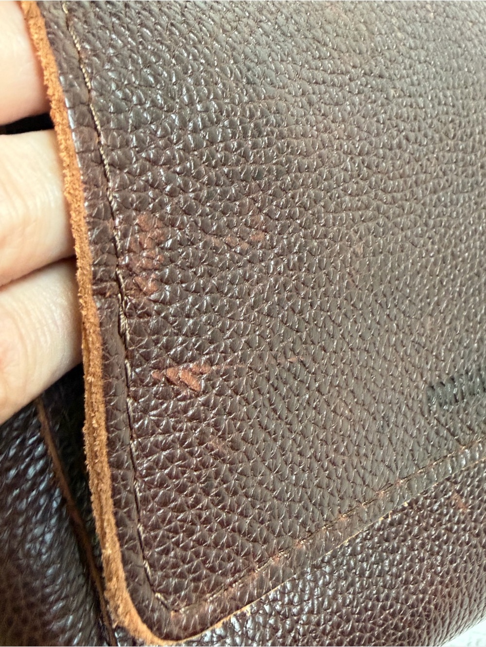Portland Leather Metro Mini Crossbody and small zip wallet dark brown - Picture 7 of 9
